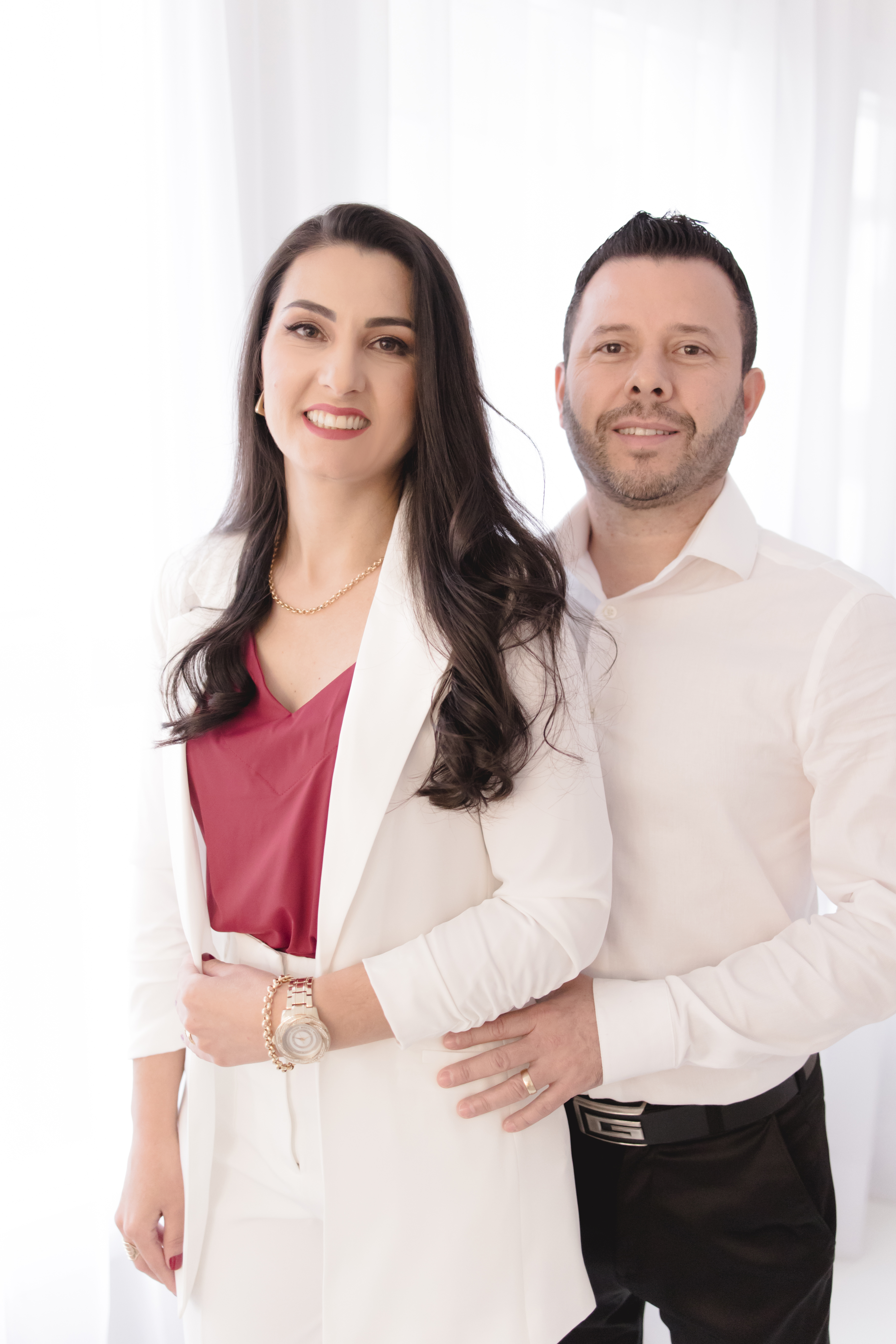 Misael e Giselle, fundadores da O.S Brasil Investimentos
